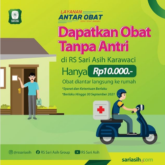 antar obat