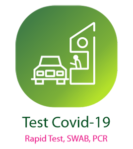 Drive Thru Rapid Test, Antigen, SWAB